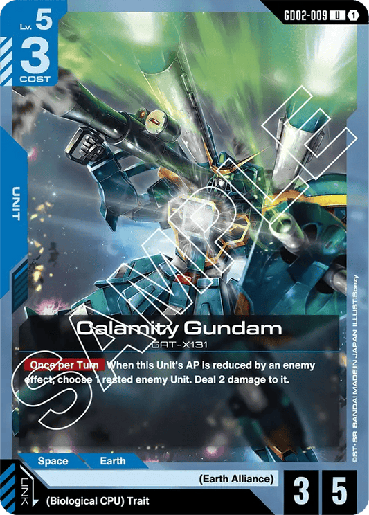 GD02-009: Calamity Gundam (Uncommon)