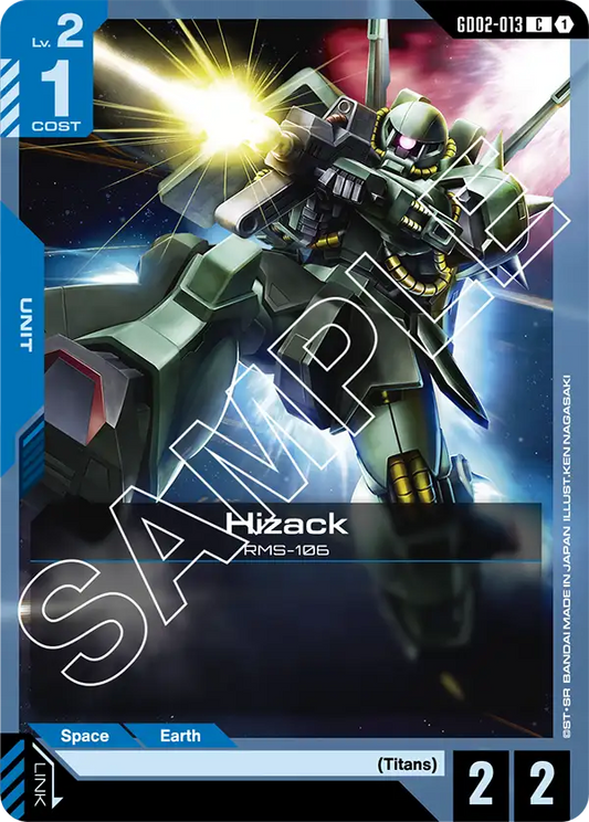 GD02-013: Hizack (Common)