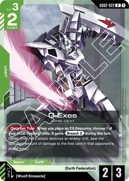 GD02-022: G-Exes (Rare)