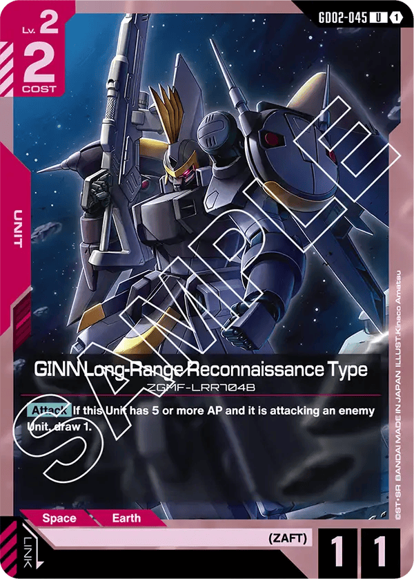 GD02-045: GINN Long-Range Reconnaissance Type (Uncommon)