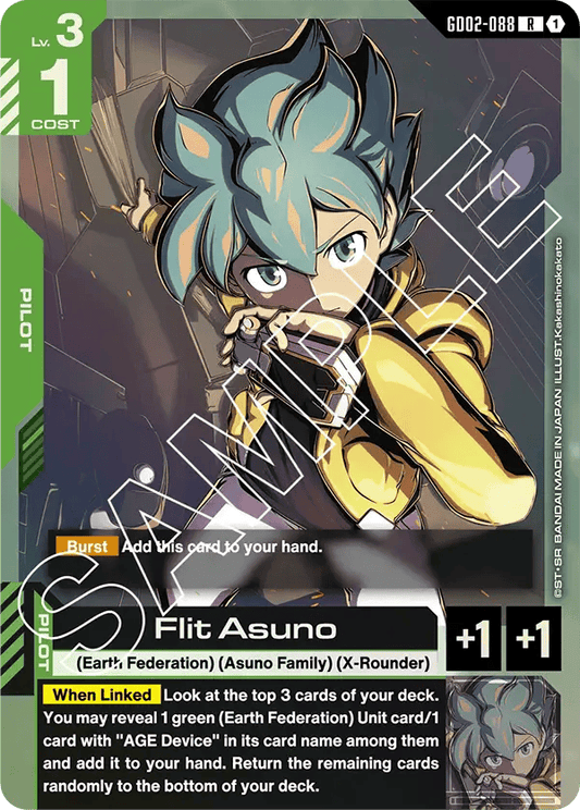 GD02-088: Flit Asuno (Rare)