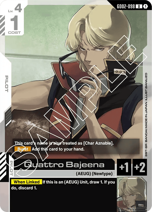 GD02-098: Quattro Bajeena (Uncommon)