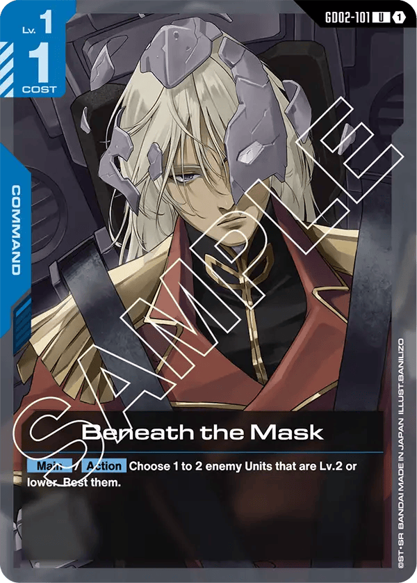 GD02-101: Beneath the Mask (Uncommon)