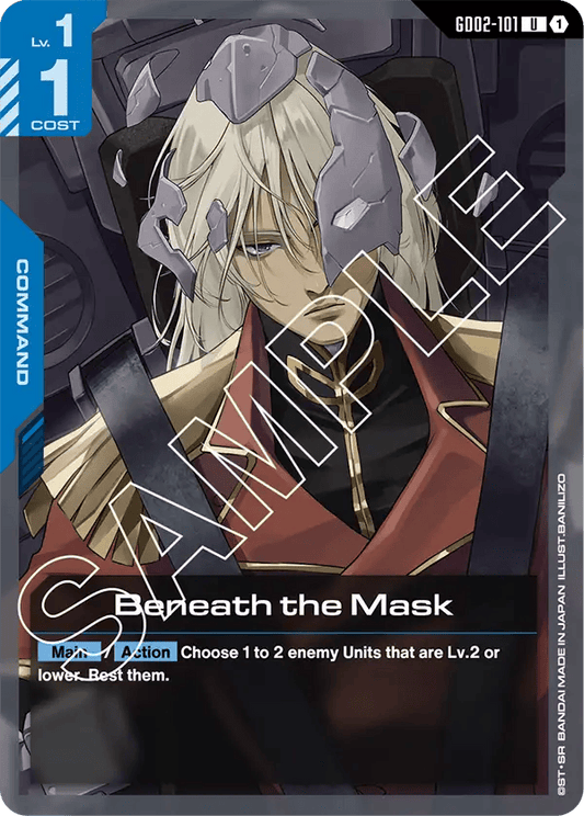 GD02-101: Beneath the Mask (Uncommon)