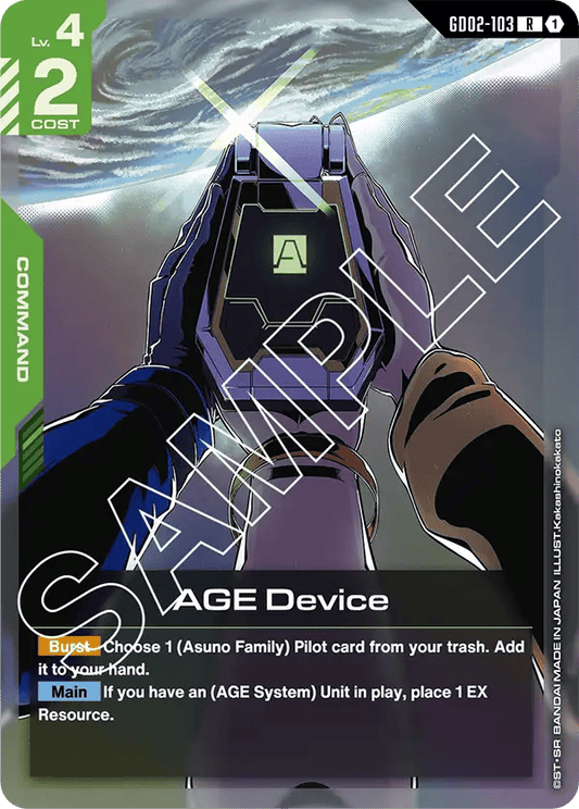 GD02-103: Age Device (Rare)