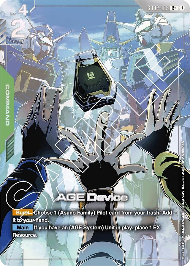 GD02-103: Age Device (Alternative Art)