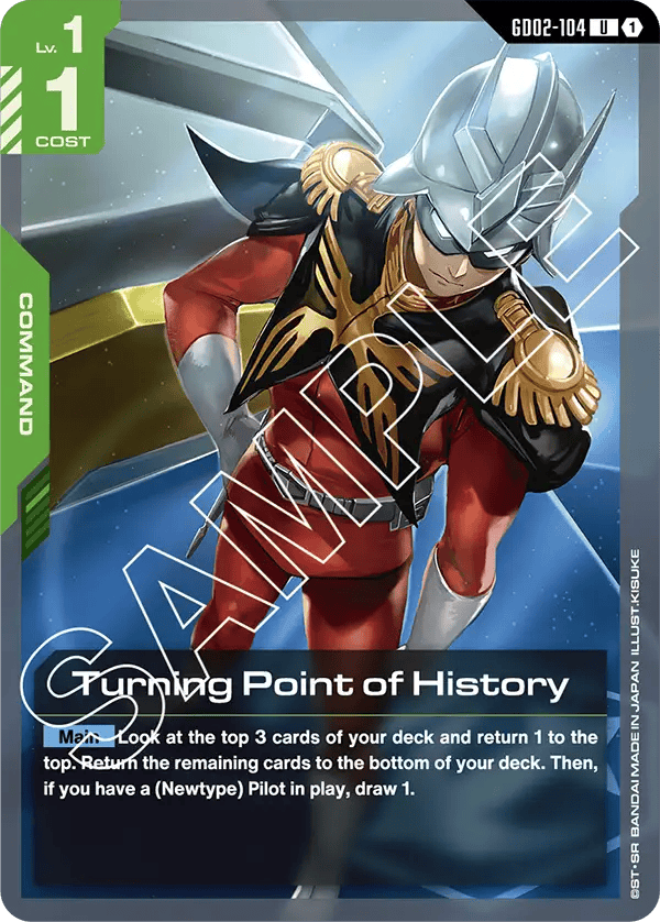 GD02-104: Turning Point of History (Uncommon)