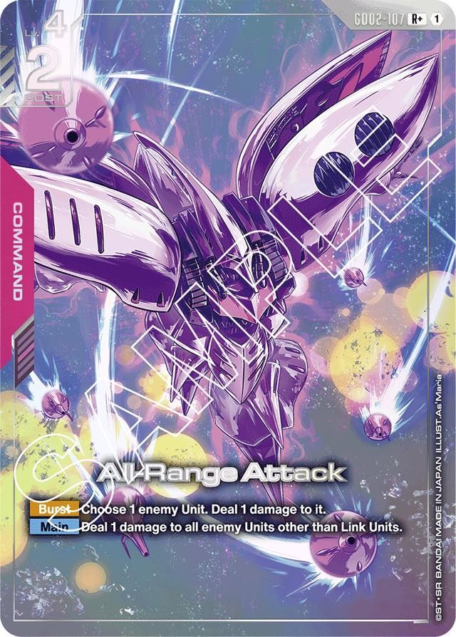 GD02-107: All-Range Attack (Alternative Art)