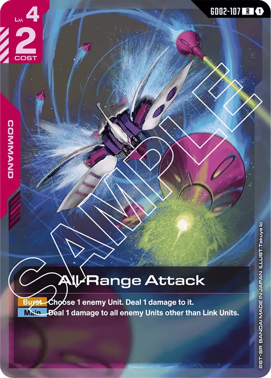 GD02-107: All-Range Attack (Rare)
