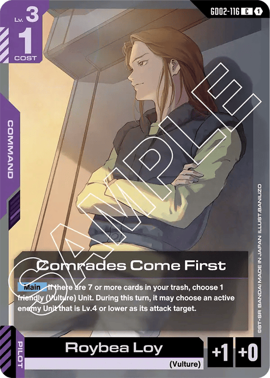 GD02-116: Comrades Come First (Common)