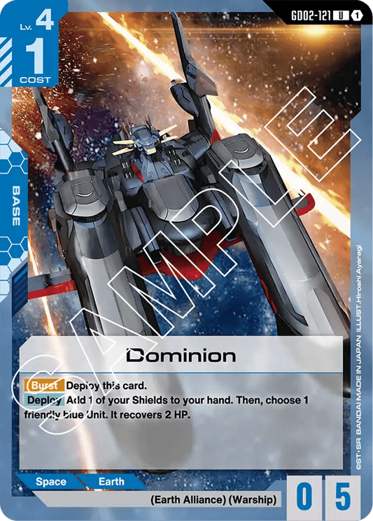 GD02-121: Dominion (Uncommon)