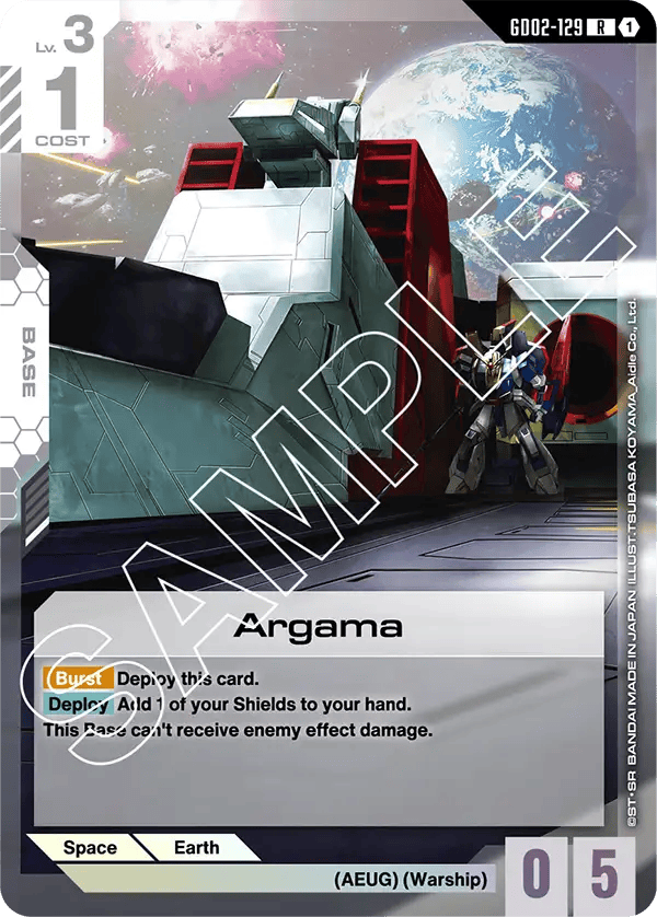 GD02-129: Argama (Rare)