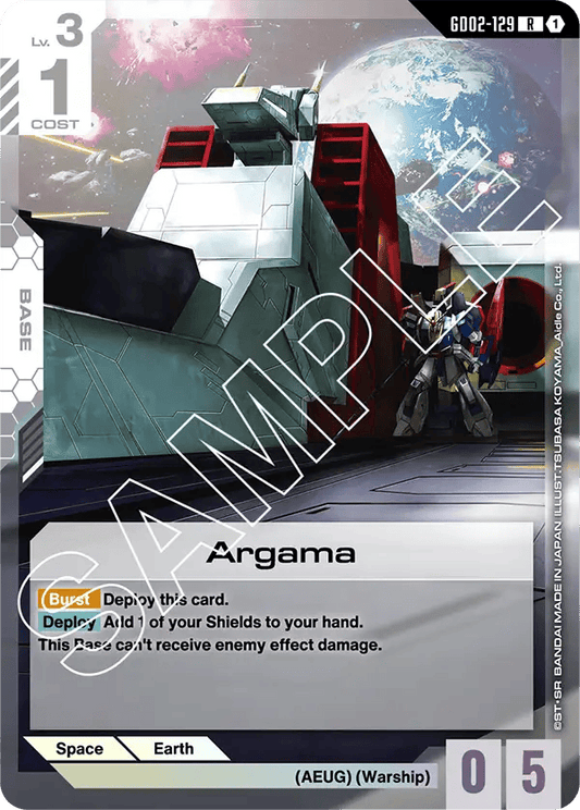 GD02-129: Argama (Rare)