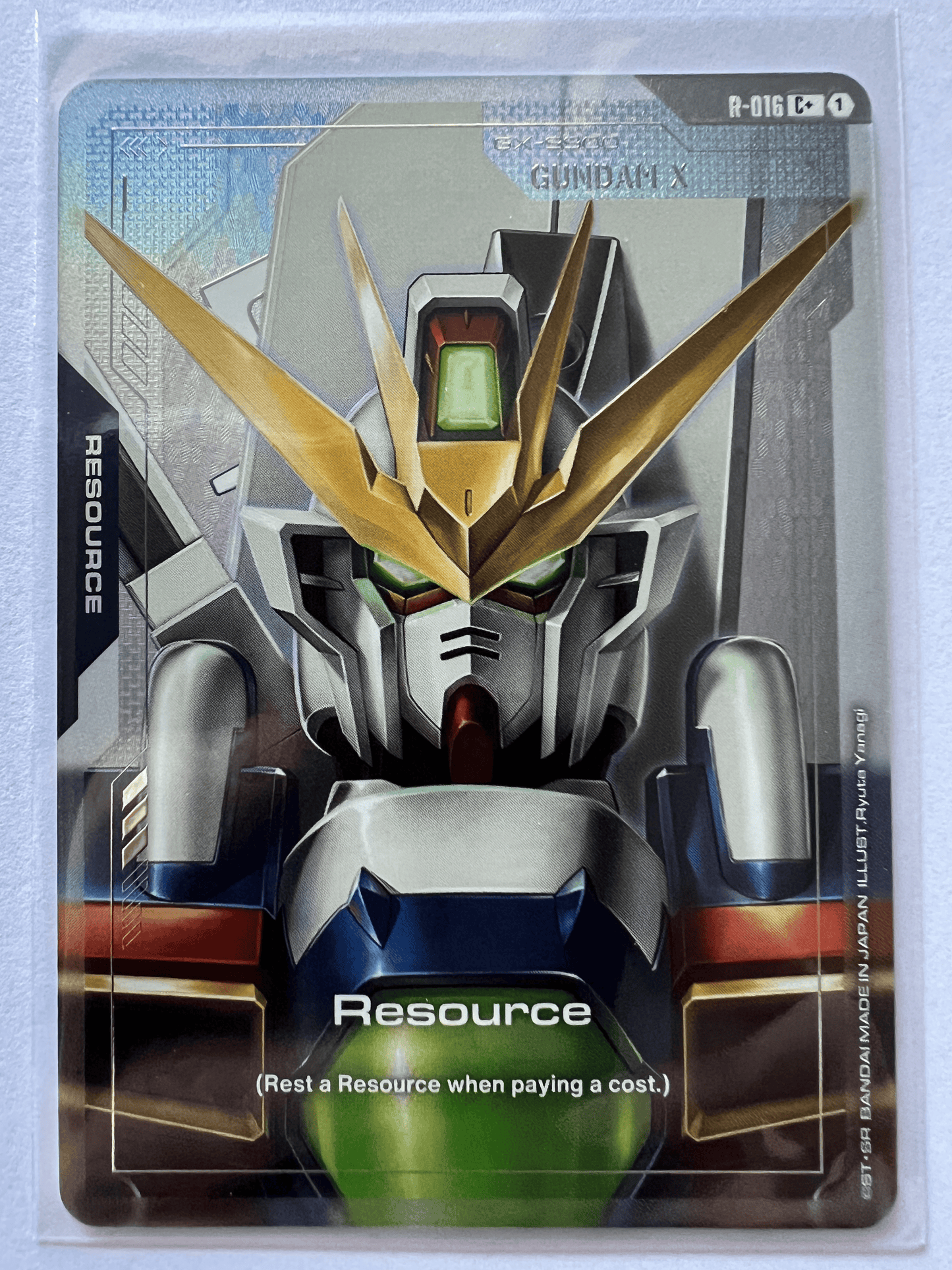 R-016: Resource: C+ Gundam X (Foil)