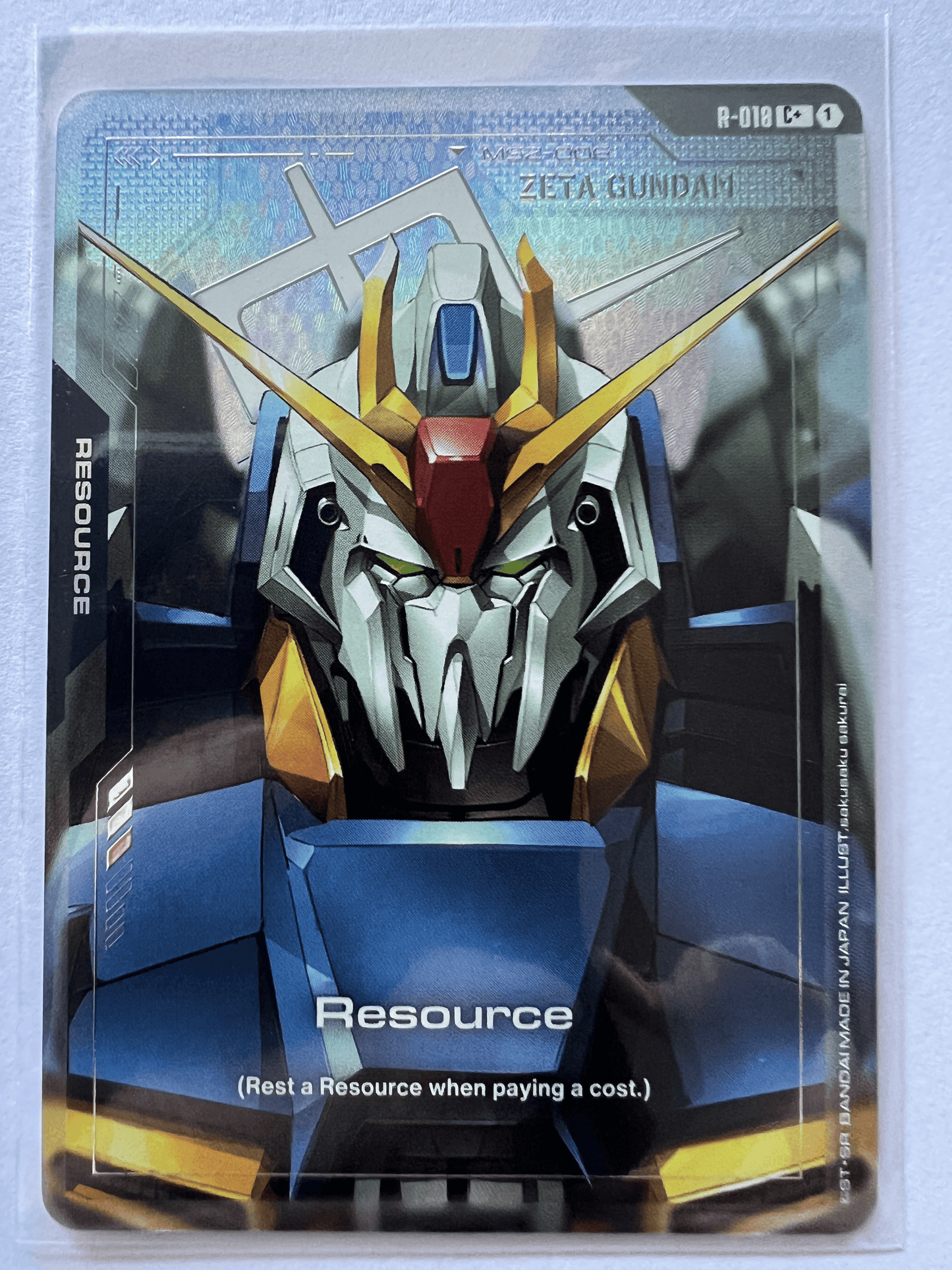 R-018: Resource: C+ Zeta Gundam (Foil)