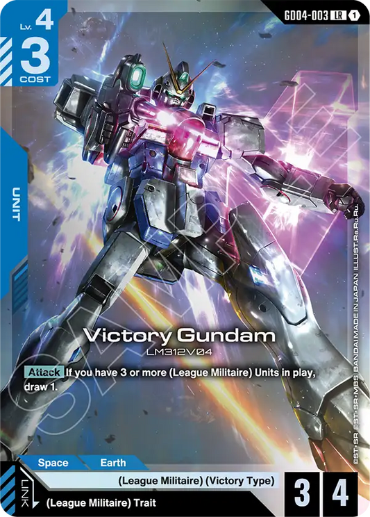 GD04-003: Victory Gundam (Legendary Rare)
