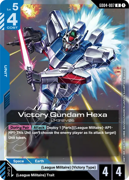 GD04-007: Victory Gundam Hexa (Rare)