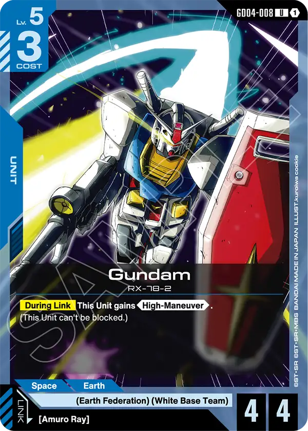 GD04-008: Gundam (Uncommon)