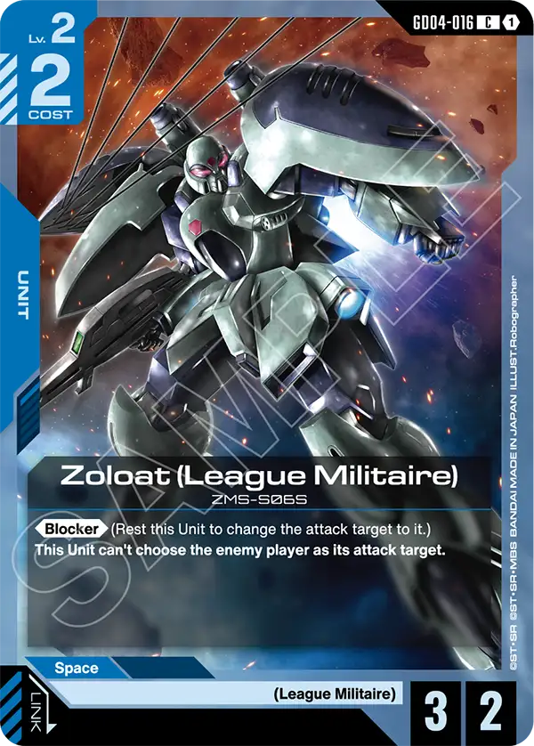 GD04-016: Zoloat (League Militaire) (Common)