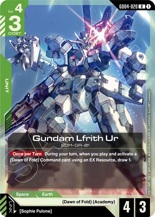 GD04-020: Gundam Lfrith Ur (Rare)