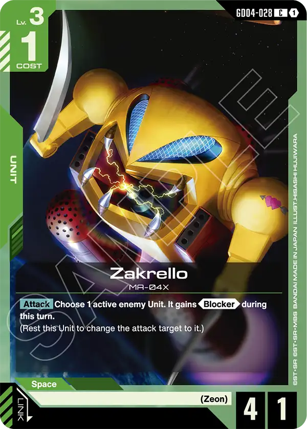 GD04-028: Zakrello (Common)