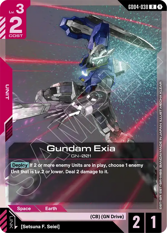 GD04-038: Gundam Exia (Rare)