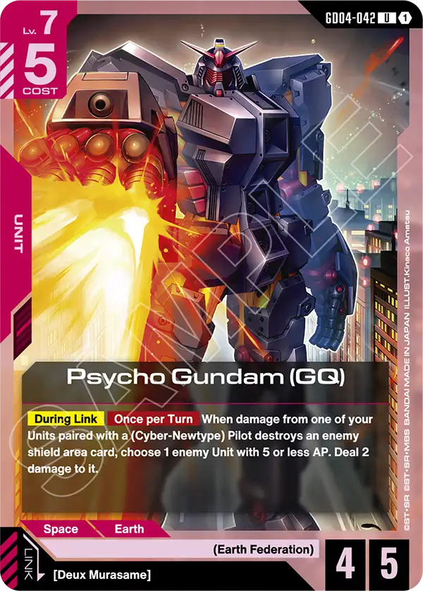 GD04-042: Psycho Gundam (GQ) (Uncommon)
