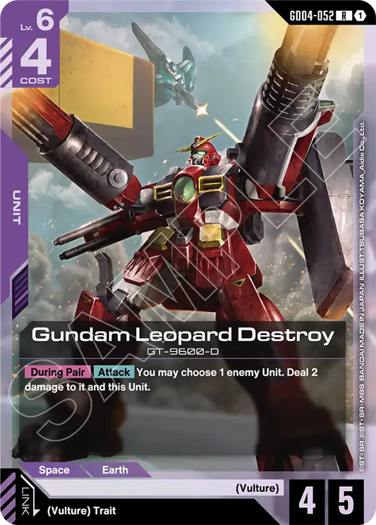GD04-052: Gundam Leopard Destroy (Rare)