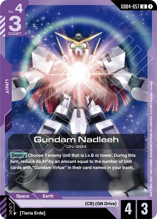 GD04-057: Gundam Nadleeh (Uncommon)