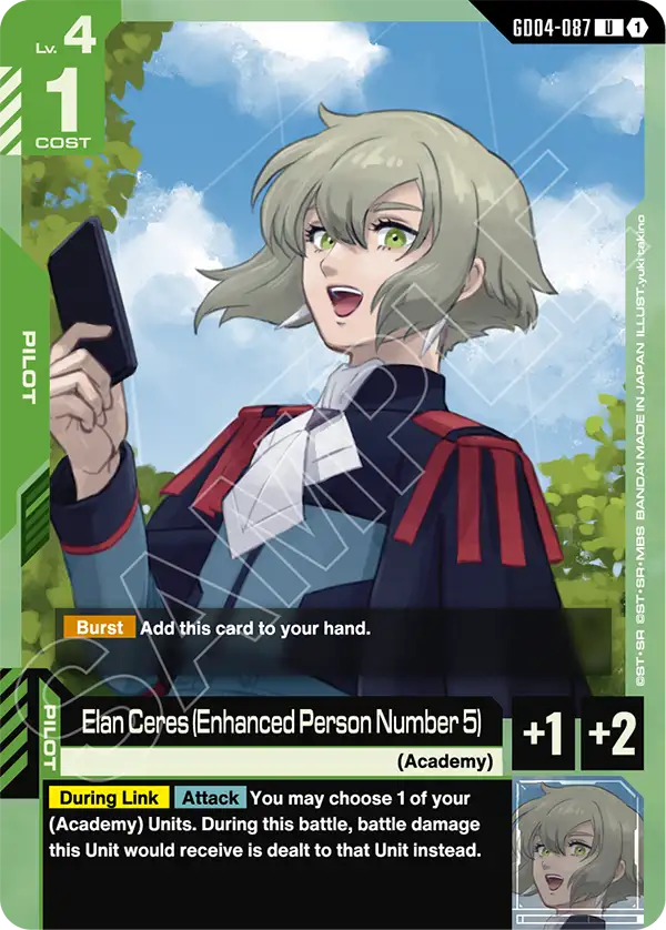 GD04-087: Elan Ceres (Enhanced Person Number 5) (Uncommon)