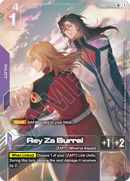 GD04-093: Rey Za Burrel (Alternative Art)