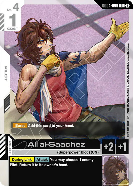 GD04-099: Ali al-Saachez (Uncommon)