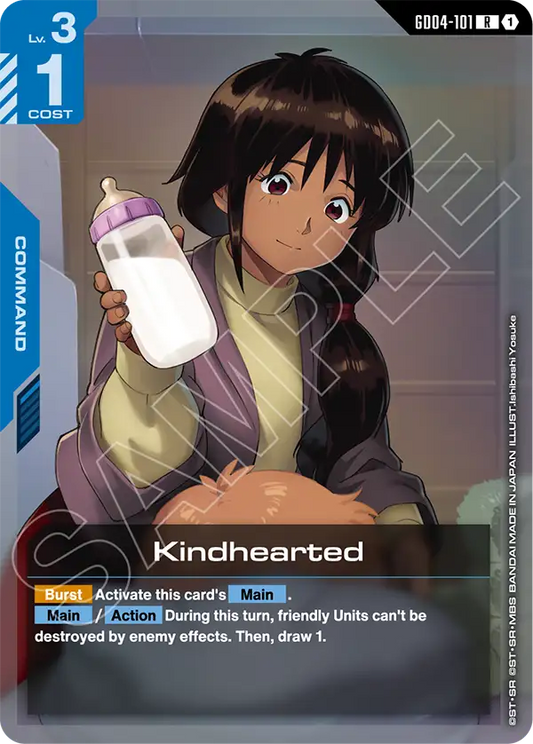 GD04-101: Kindhearted (Rare)