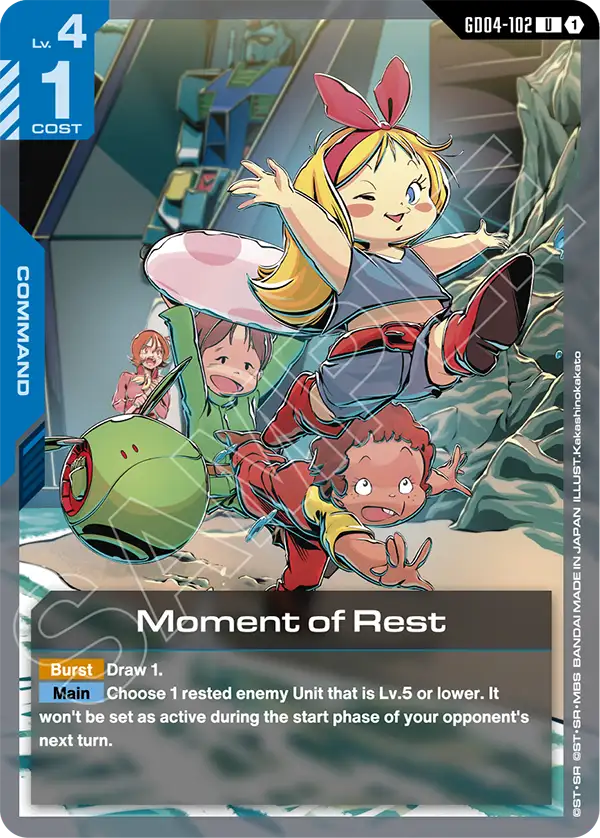 GD04-102: Moment of Rest (Uncommon)
