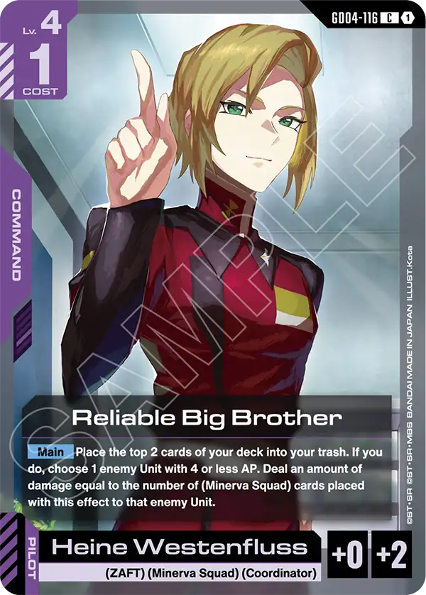 GD04-116: Reliable Big Brother (Common)