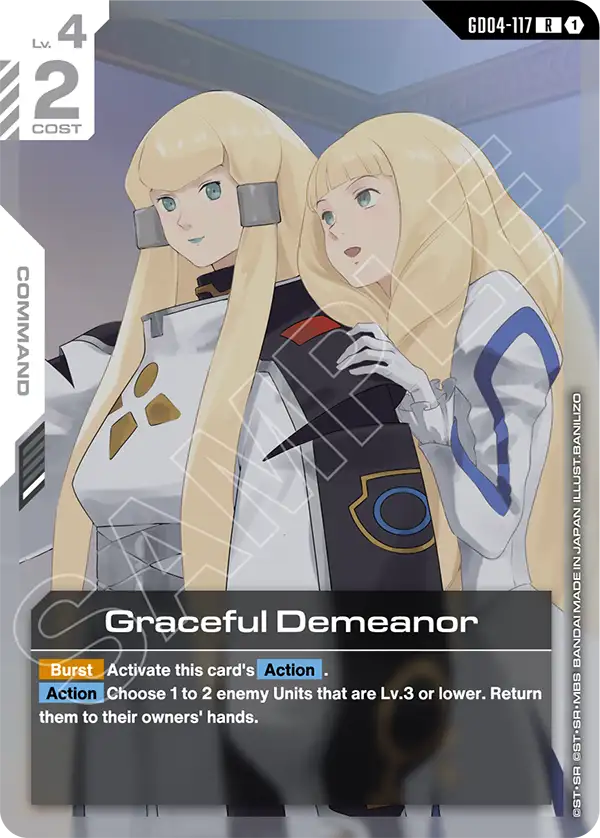 GD04-117: Graceful Demeanor (Rare)