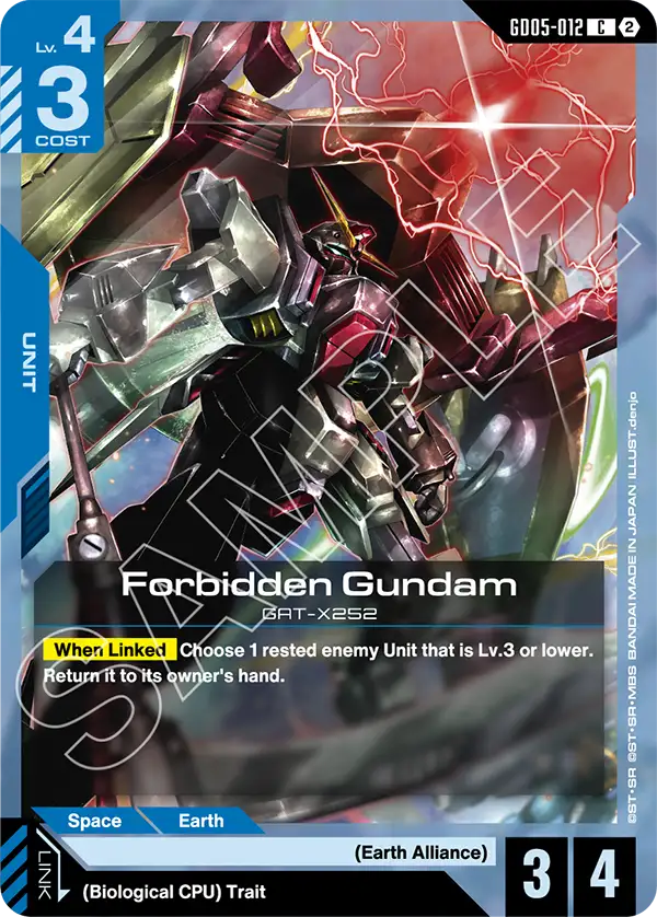 GD05-012: Forbidden Gundam (Common)