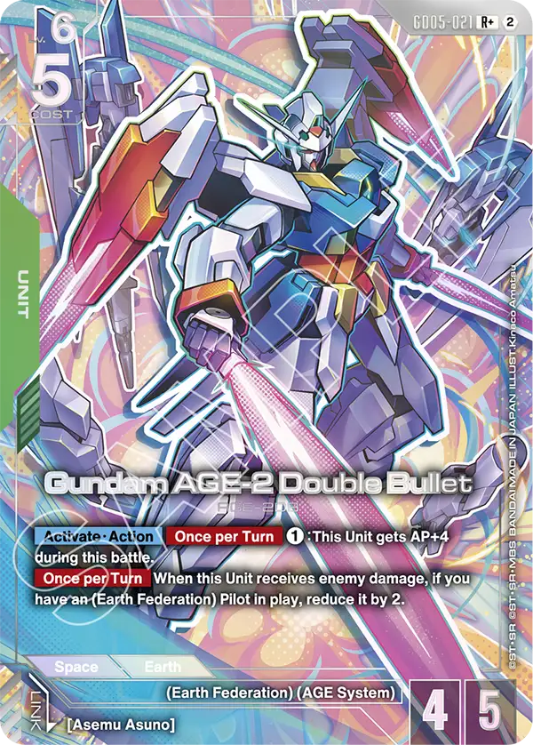 GD05-021: Gundam AGE-2 Double Bullet (Alternative Art)