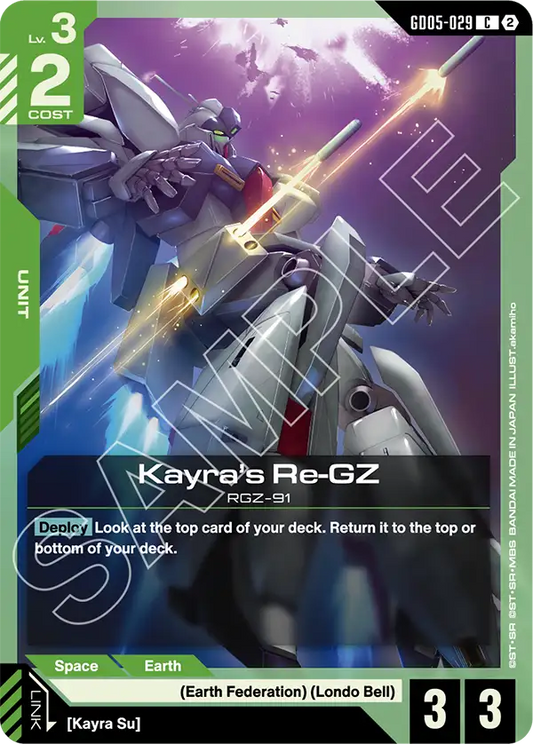 GD05-029: Kayra's Re-GZ (Common)