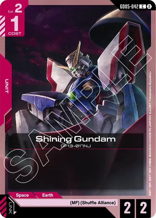 GD05-042: Shining Gundam (Common)