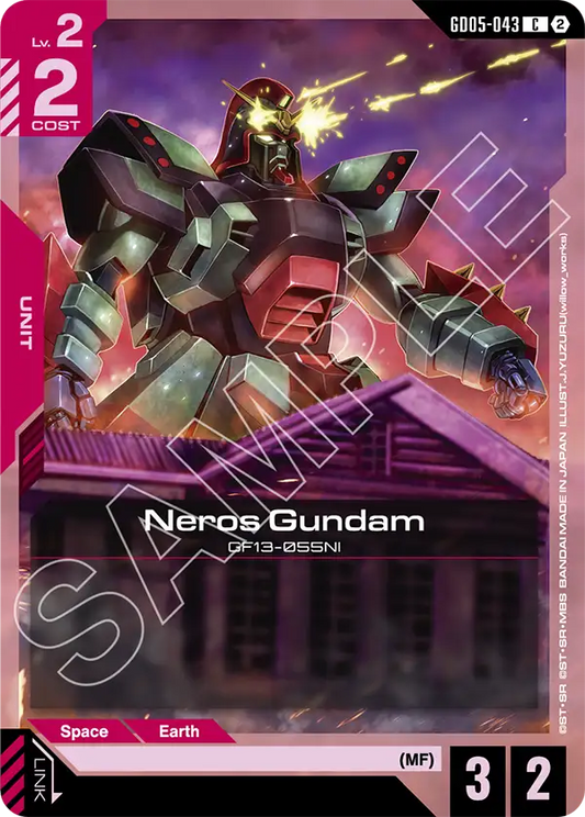 GD05-043: Neros Gundam (Common)