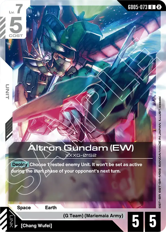 GD05-073: Altron Gundam (EW) (Uncommon)