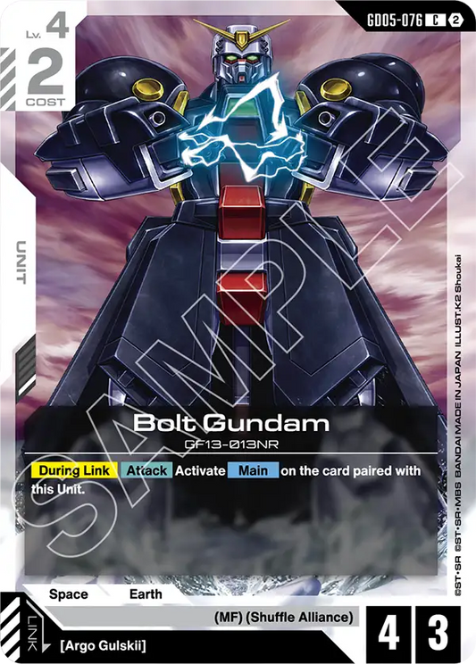 GD05-076: Bolt Gundam (Common)