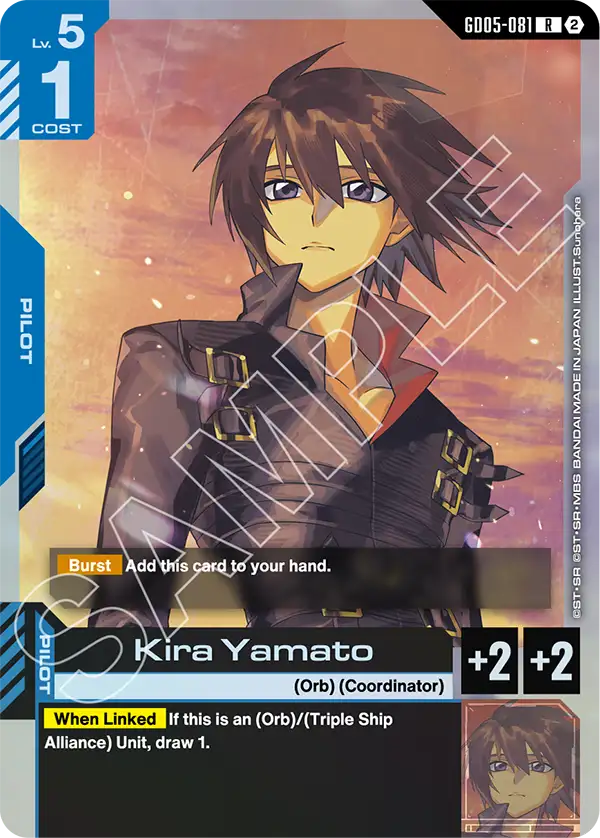 GD05-081: Kira Yamato (Rare)