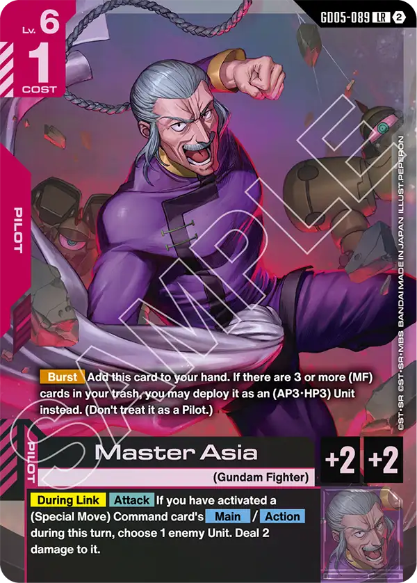 GD05-089: Master Asia (Legendary Rare)