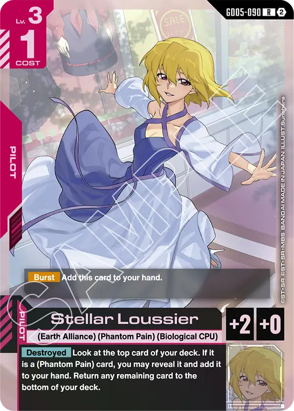 GD05-090: Stellar Loussier (Rare)
