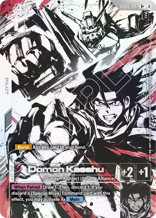 GD05-097: Domon Kasshu (Alternative Art)