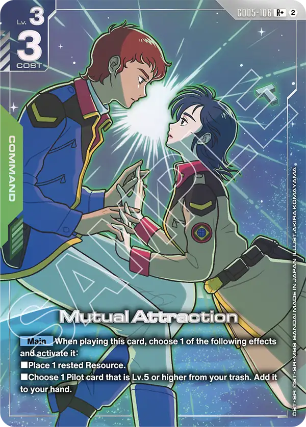 GD05-106: Mutual Attraction (Alternative Art)