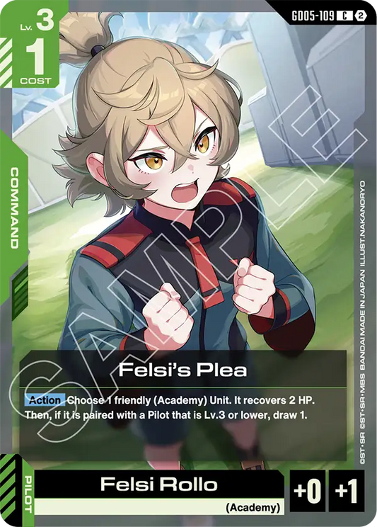 GD05-109: Felsi's Plea (Common)