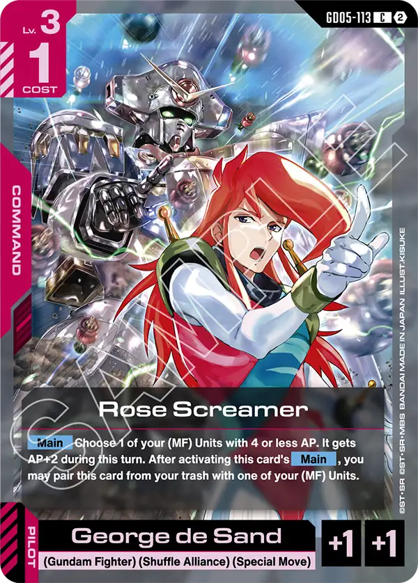GD05-113: Rose Screamer (Common)
